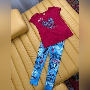 justice girls set size 8